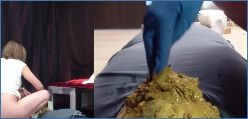 Milana Smelly serveert drie gangen diarree-diner - scat video op OranjeScat